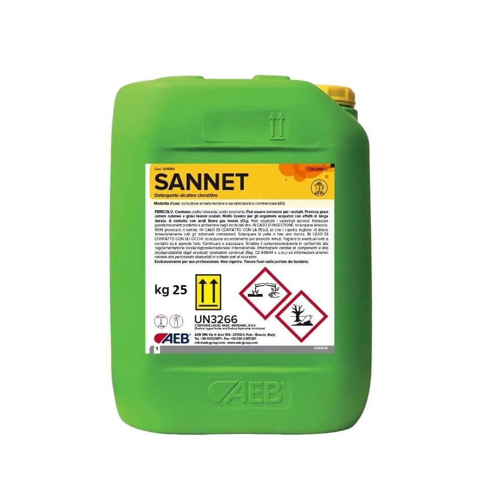 SANNET DET. IND. CASEARIA KG.25