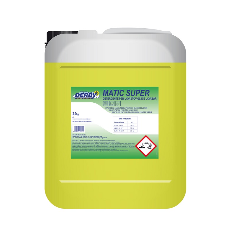 DERBY MATIC SUPER LIQ. LAVAST. KG.24