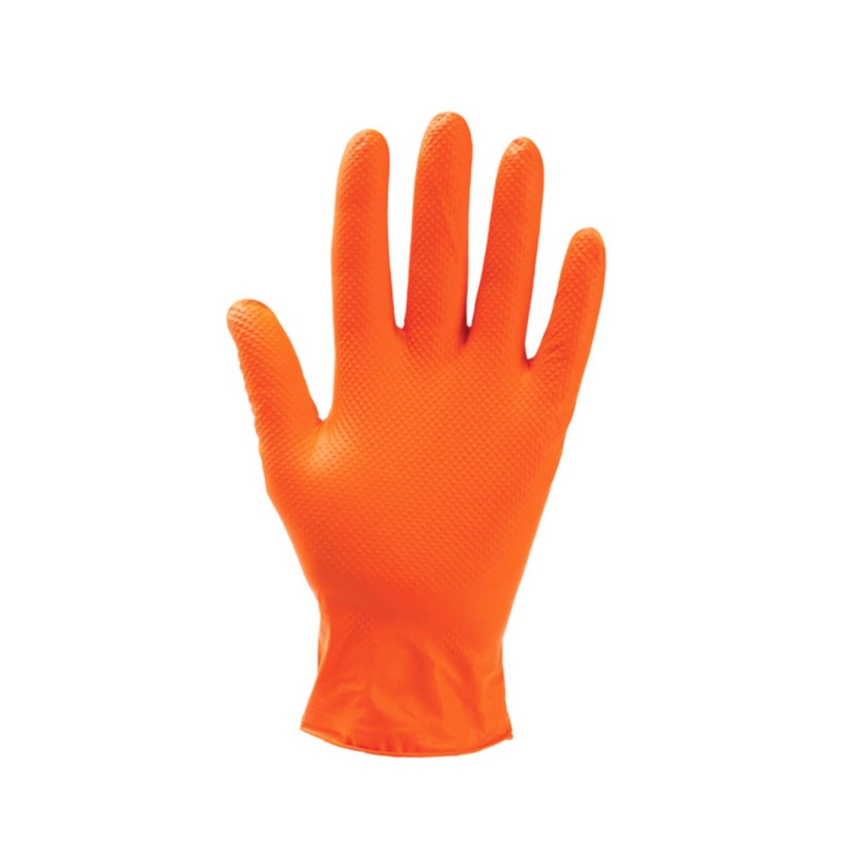 GUANTI NITRILE ARANCIO DIAMOND TG.XL PZ.50 (10)
