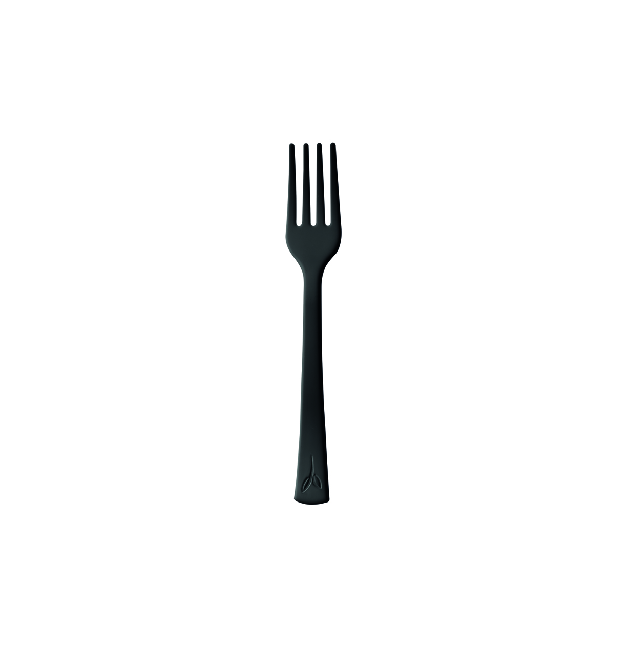 FORCHETTINA CPLA COMPOSTABILE NERA PZ.100 (20)