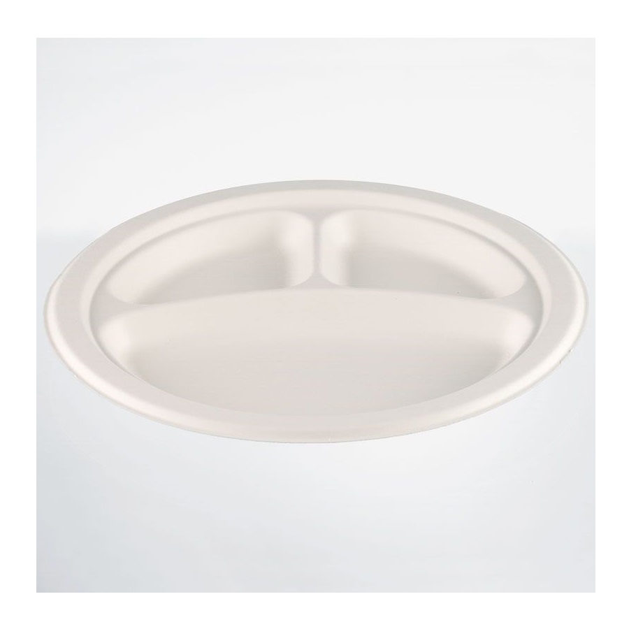 PIATTO TRISCOMP. CM.26 POLPA CELL. PZ.50 (10)