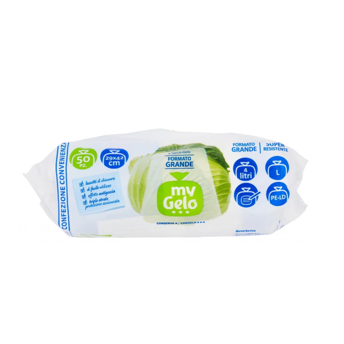 SACCHETTI FREEZER 30X40 PZ.50