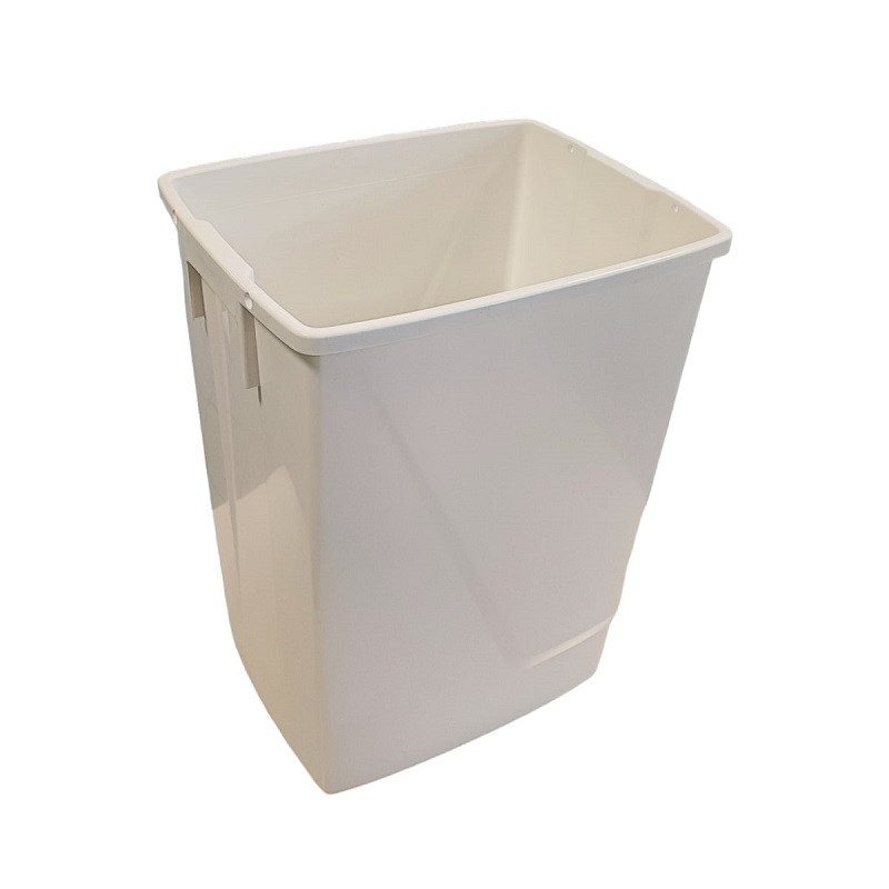 GETTACARTA ATLAX BIANCO S/COPERCHIO LT.50 H.65 CM.
