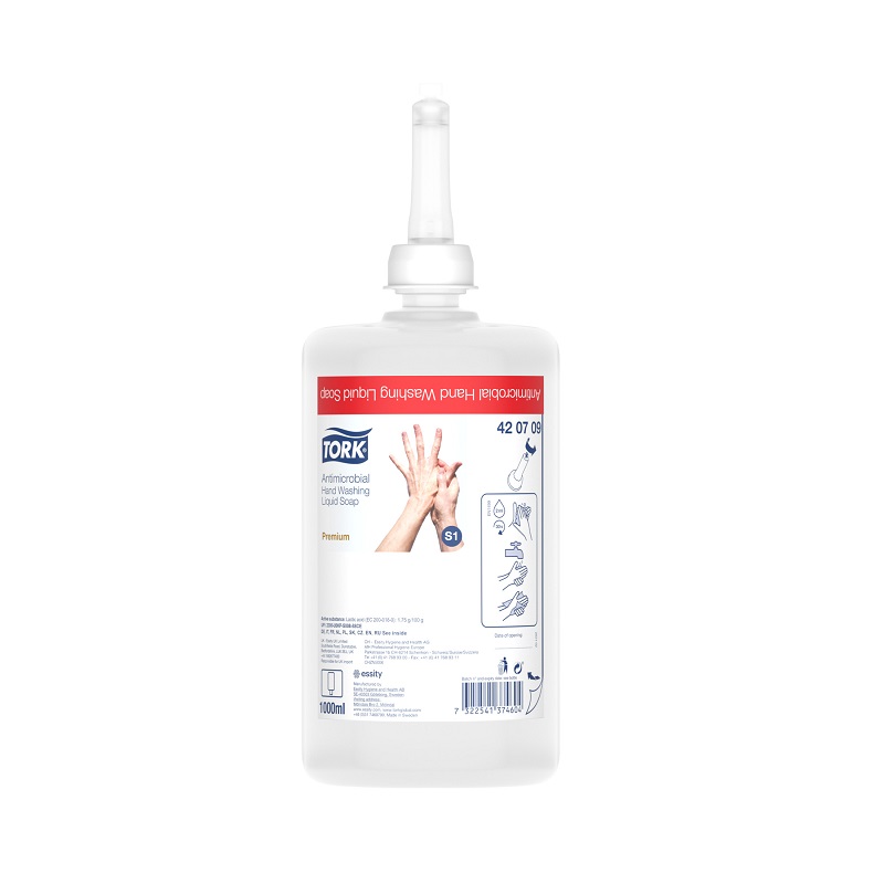 SAPONE ANTIMICROB. PMC TORK S1 LT.1 (6) - 420709