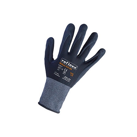 GUANTI REFLEXX N16 NYLON-NITRILE NERO TG.L (10)