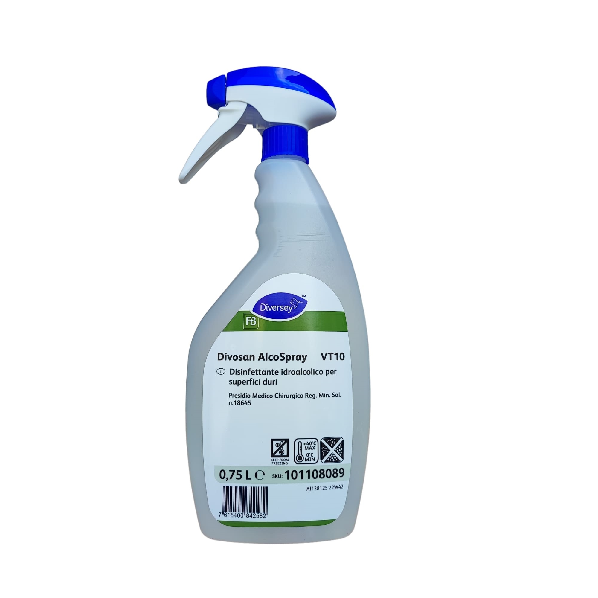 DIVOSAN ALCOSPRAY VT10 DISINFETT. PMC ML.750 (6)
