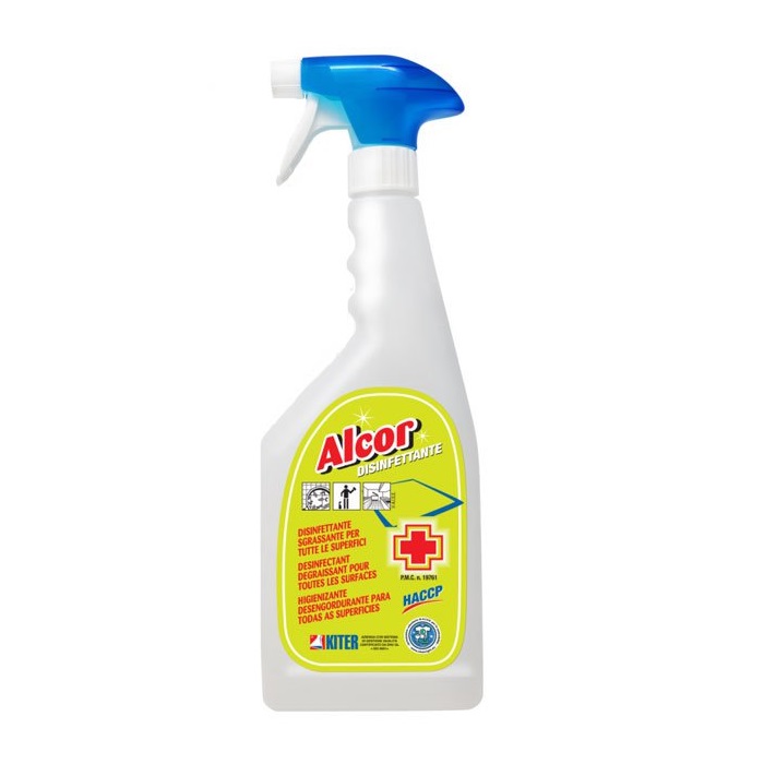 ALCOR PLUS DISINFETT. SGRASSANTE HACCP ML.750 (12)