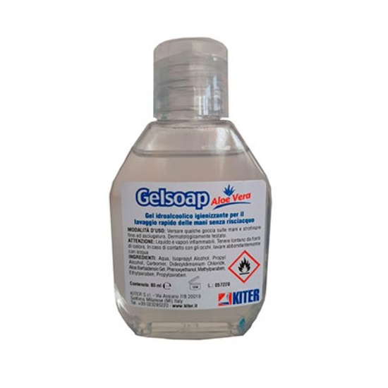 GELSOAP ALCOLICO IGIENIZZANTE MANI ML.80 (12)