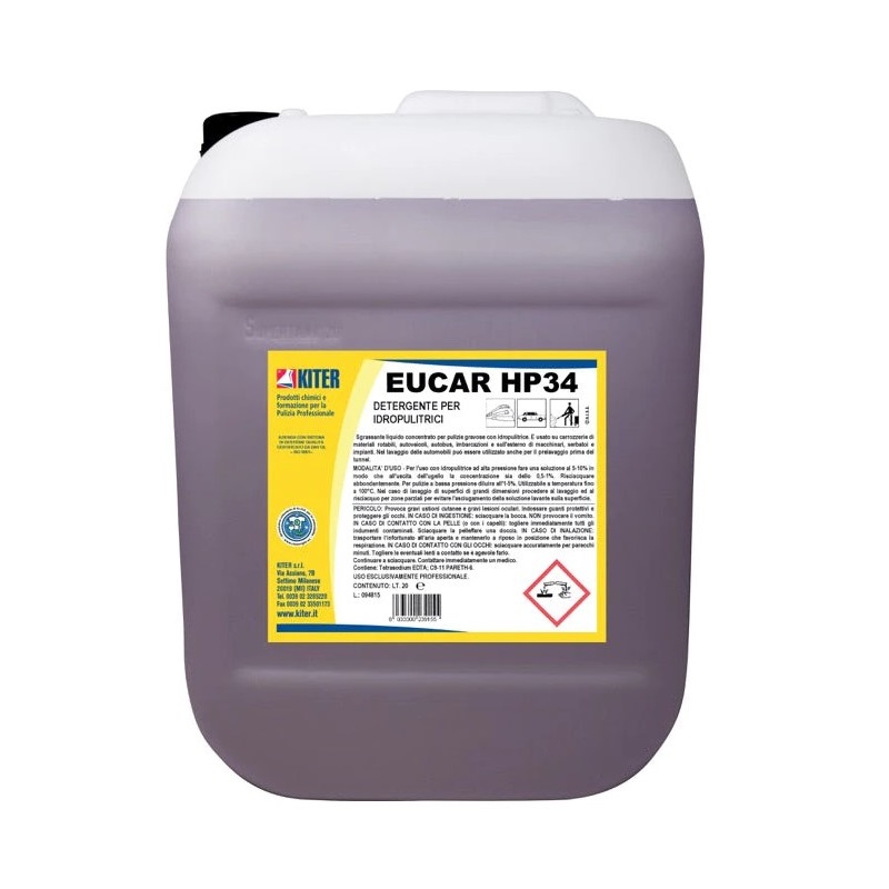 EUCAR HP34 DETERGENTE AUTO LT.20