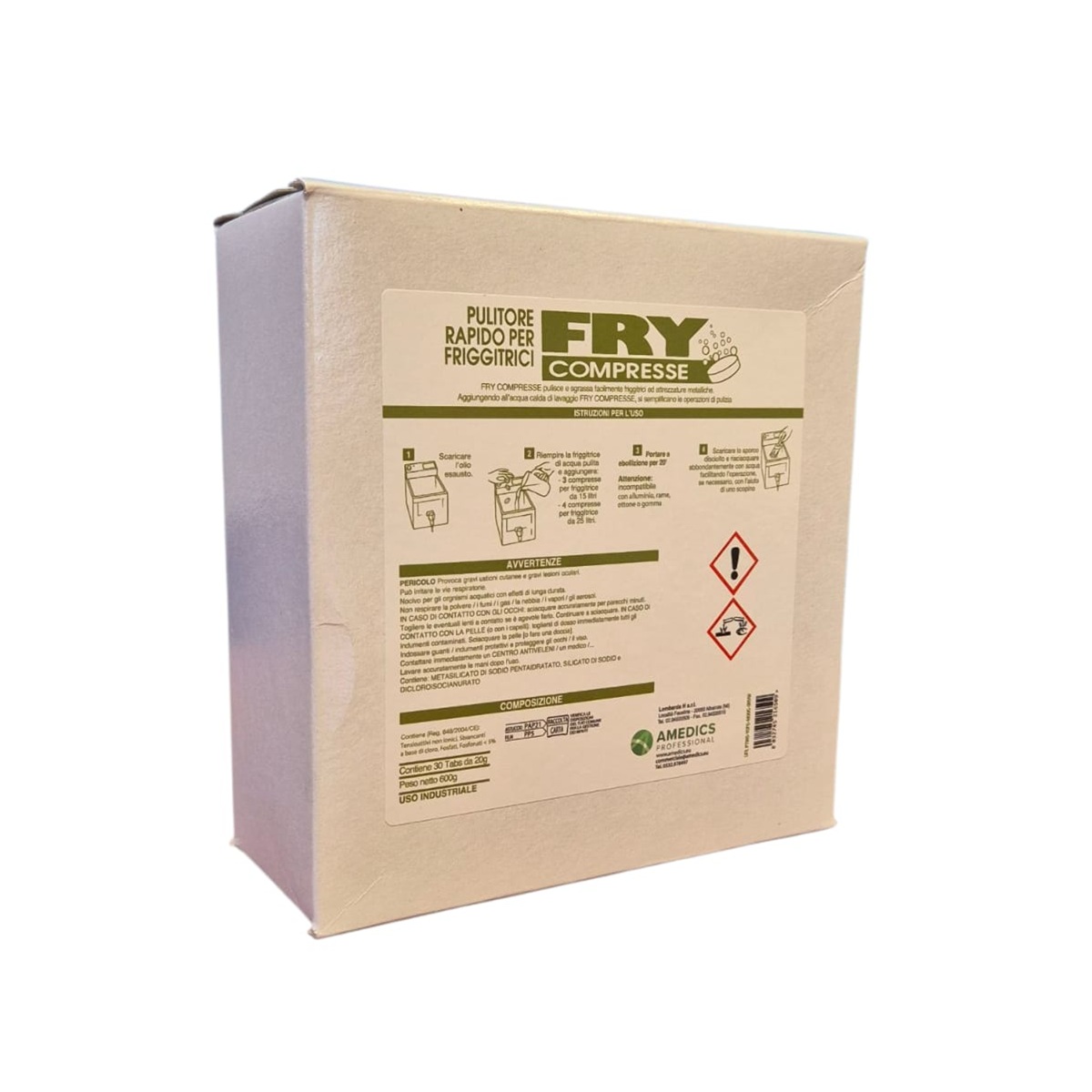 FRY TABS COMPRESSE X FRIGGITRICE GR.600 (6)