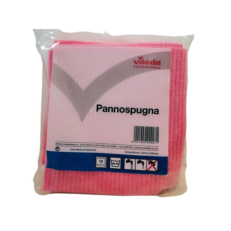 PANNO SPUGNA "VILEDA" ROSSO PZ.10 (25)