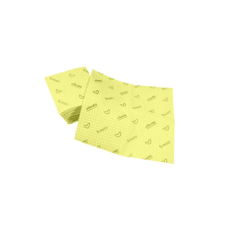 PANNO VILEDA BREAZY GIALLO CM.35X35 PZ.25 (12)
