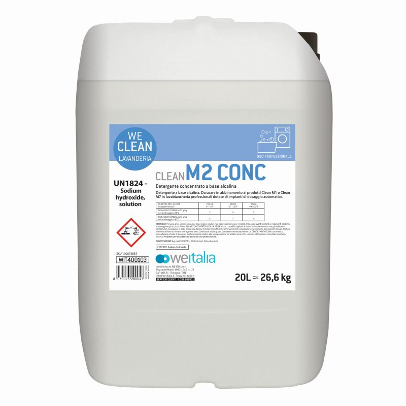 CLEAN M2 DET. LAVATR. BASE ALCAL. KG.26,6