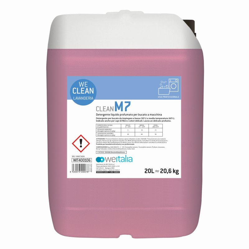 CLEAN M7 DET. ENZIMATICO KG.20,6
