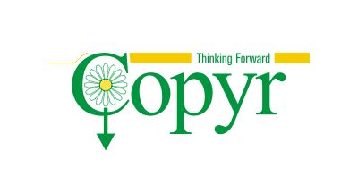 Logo COPYR - marchio distribuito da Derby Savigliano
