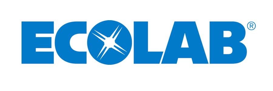 Logo ECOLAB - marchio distribuito da Derby Savigliano
