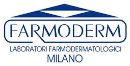 Logo FARMODERM - marchio distribuito da Derby Savigliano